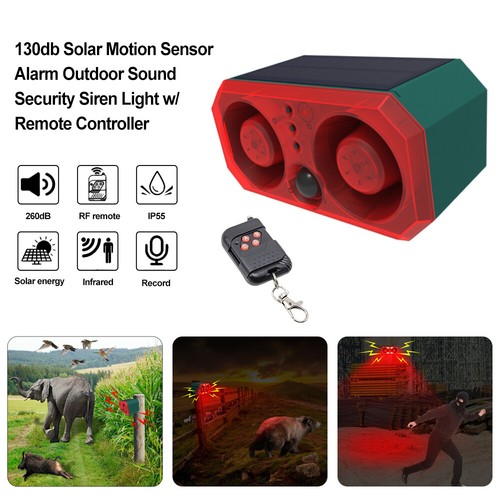 130db solar alarmanlagen licht - alarmanlagen,