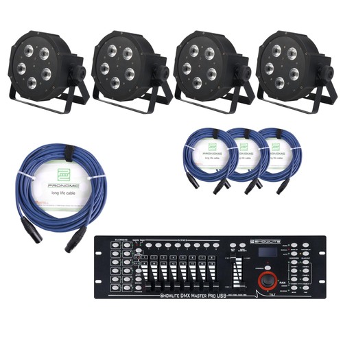 Licht anlage 9w led - 4x,