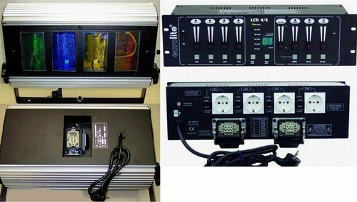 Komplette lichtanlage mit - komplette,
