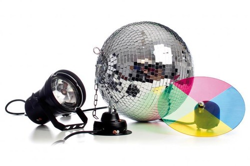 Spiegelkugel discokugel set - set, 30