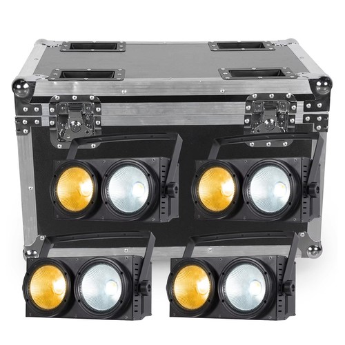 4stk 200w cob - led, par