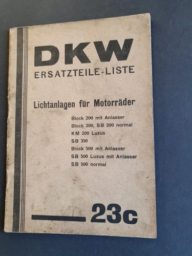 Dkw ersatzteile liste c - dkw,