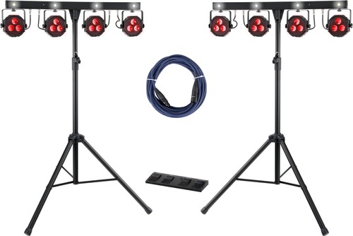 Set rgb led licht - dj,